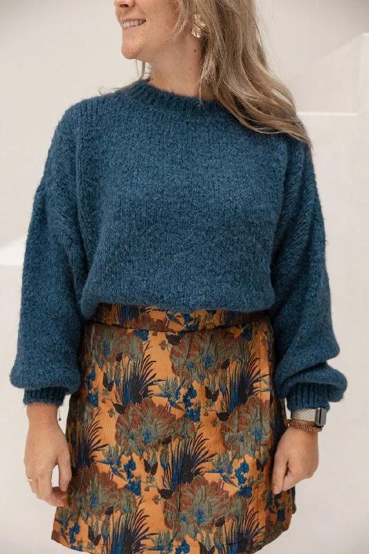 Breathable Comfort Wendy sweater dark denim