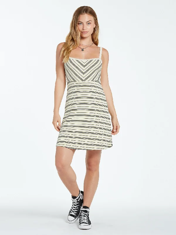 Daily Comfort Popztone Dress - Bone